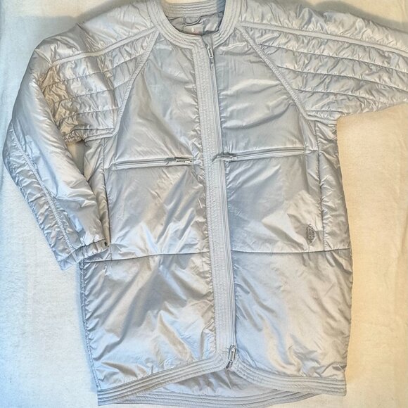 Free People Jackets & Blazers - Free People Movement Ice Blue Down Packable Liner Jacket Coat XS NEW Oversized